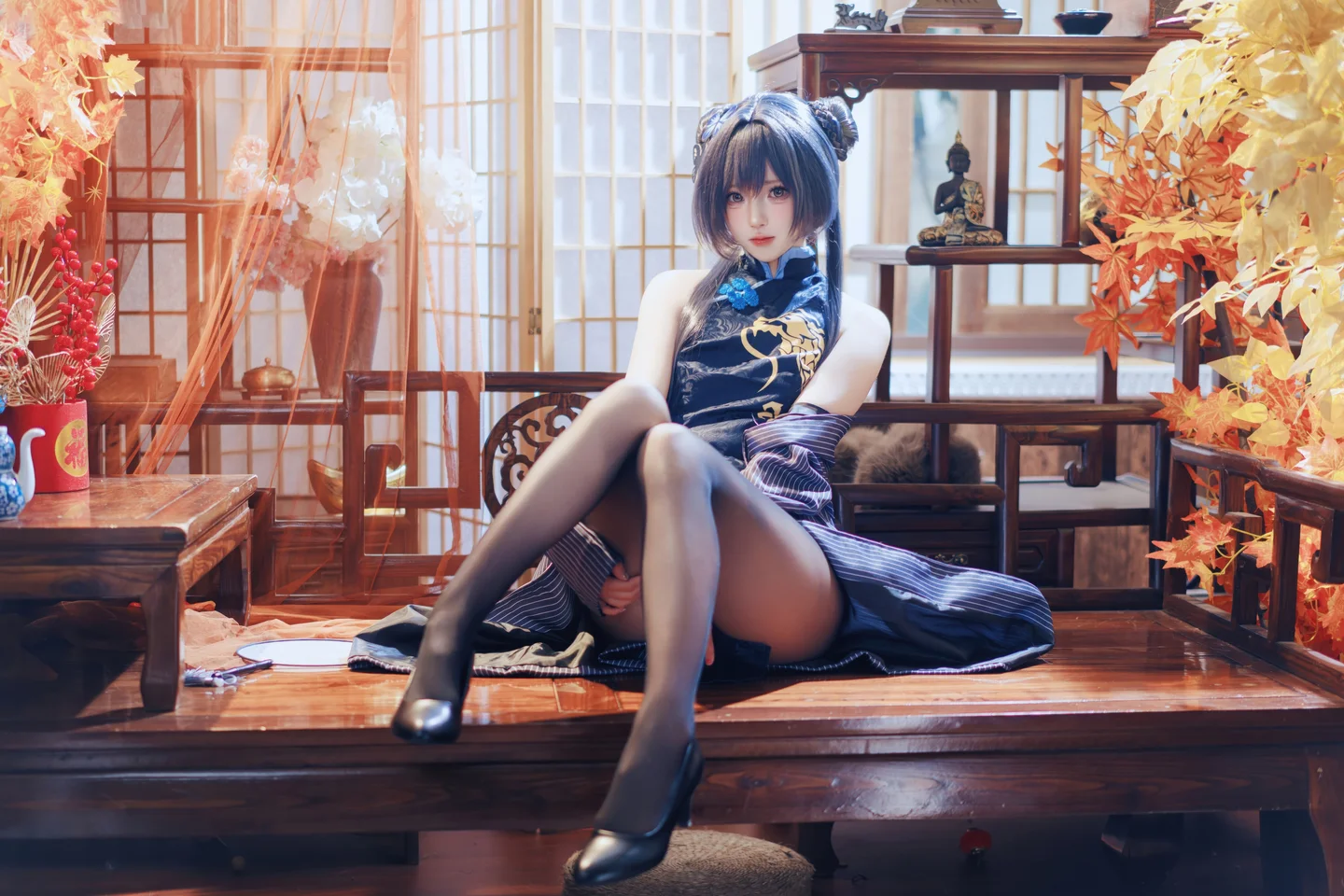 西园寺南歌 - No.036 蔚蓝档案·妃咲 [50P-430MB] tg@simisebaisi 【丝足阁】003.webp